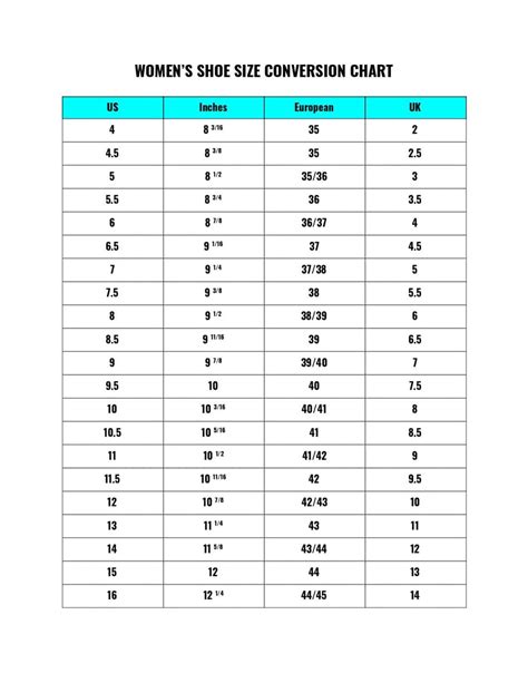 All About Standard Shoe Sizes Plus Shoe Size Charts