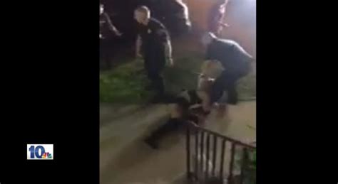 providence police review video of officer punching dragging woman wjar