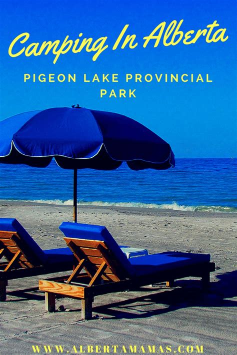 Camping In Alberta Pigeon Lake Provincial Park