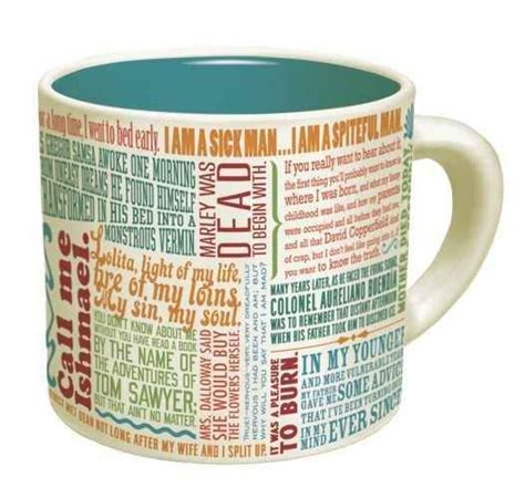 this one has the first lines of classics on it i want it 23 awesome mugs only book nerds will
