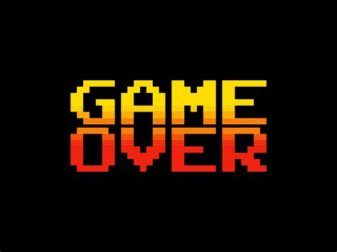 Game Over Animated 