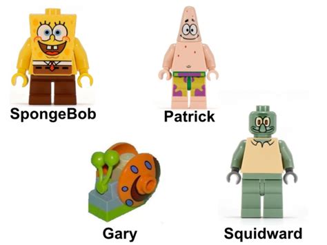 Lego Spongebob Squarepants Building Set List Hobbylark