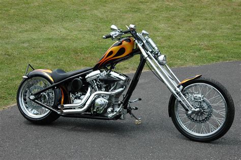 Springer forks have two springs to soften the ride, allowing the bumps of the road to be absorbed somewhat before reaching the rider's hands. DNA 4" Over Chrome Springer Front End Kit Harley Sportster ...