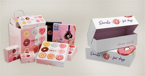 Impress Your Customers With High Quality Custom Printed Donut Boxes