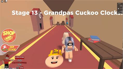 Escape Grandpa Obby Youtube