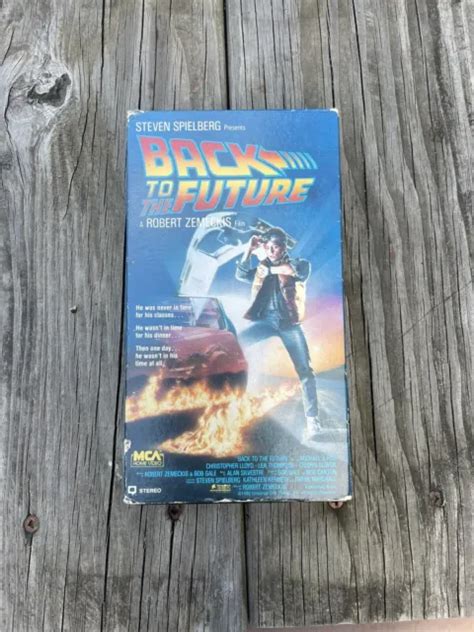 1986 Back To The Future Vhs For Sale Picclick