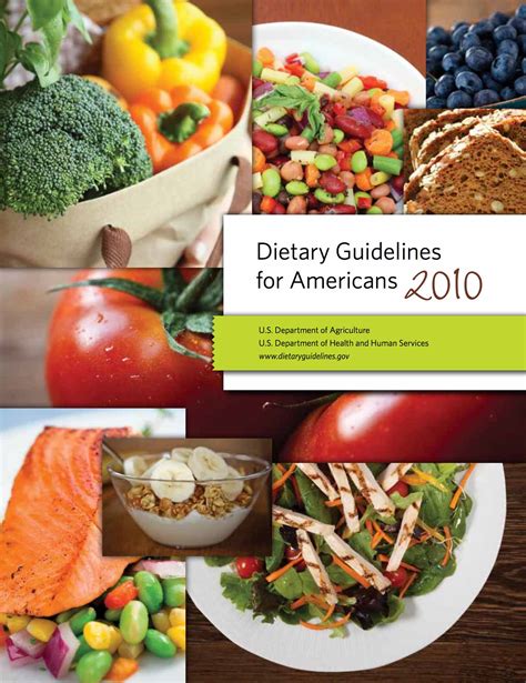2010 Dietary Guidelines Dietary Guidelines For Americans