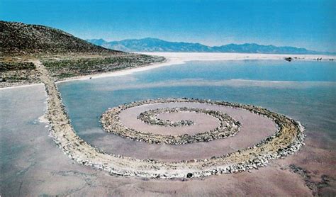 Spiral Jetty From Space