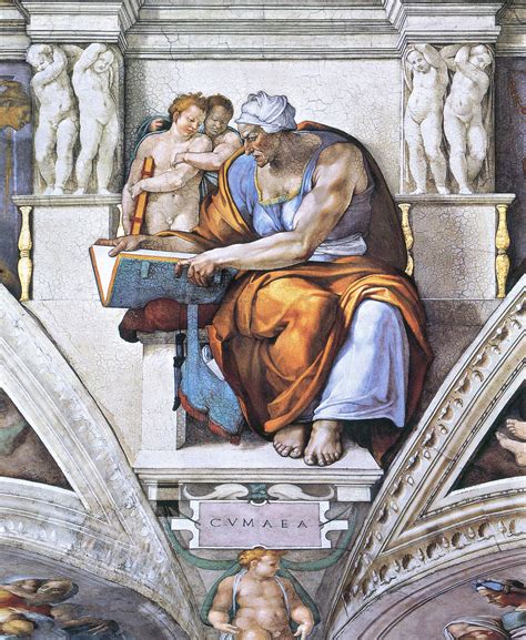 Michelangelo Buonarroti Sistine Chapel Sibyls And Prophets 12 Inch