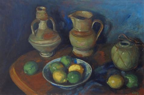 Lemons And Ginger Jar Margaret Olley C 1980 Ehive