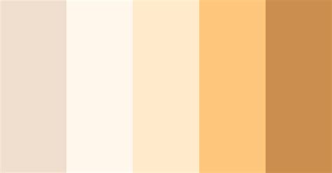 Dry Almond Color Scheme Brown