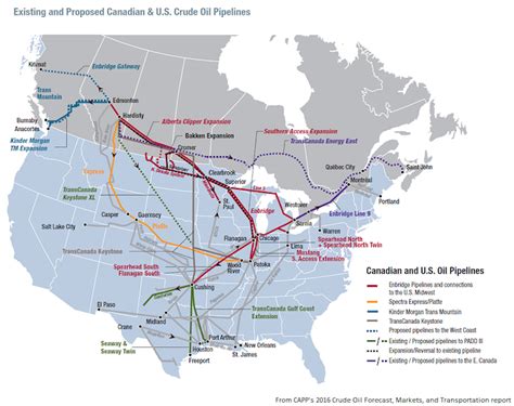 Pipeline Map Canada Pipelines In Canada The Canadian Encyclopedia A