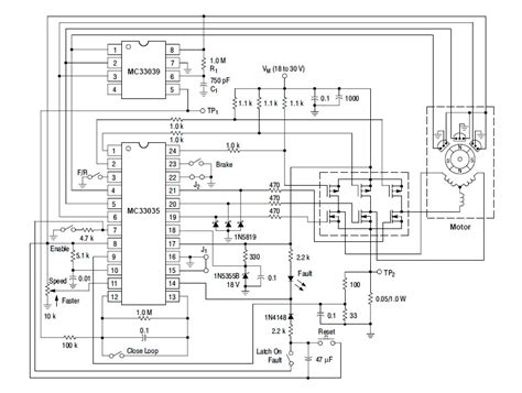 Brushless Motor Controller Circuit Diagram