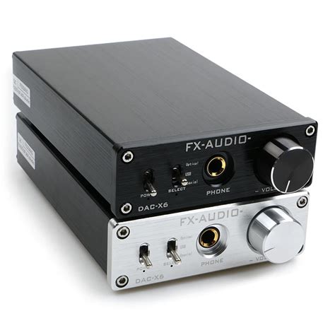 Novo Fx Audio Dac X6 Mini Hifi 20 Dac Decodificador De áudio Digital