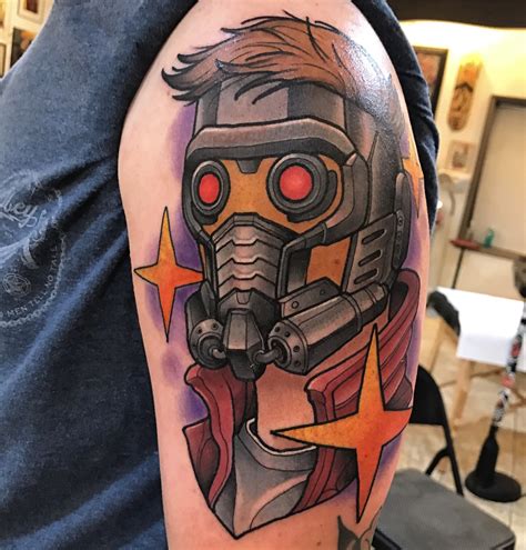 It's where your interests galaxy tattoo space tattoo black and white drawing galaxy painting rocket tattoo rocket raccoon guardians of the galaxy raccoon tattoo. Starlord from Guardians of the Galaxy by Dave Tevenal ...