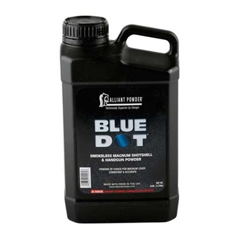 Alliant Blue Dot Smokeless Powder 4 Lb Adult Signature Required