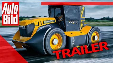Trailer Traktor Jcb Fastrac 8000 2019 Rekord Geschwindigkeit