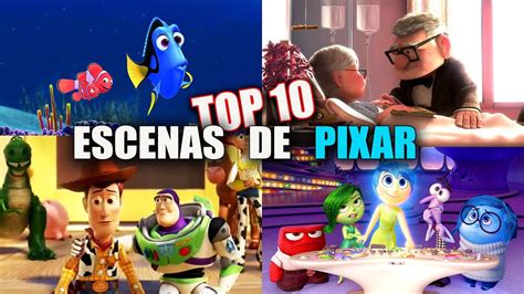 10 Mejores Escenas De PelÍculas Disney Pixar Intensamente Toy Story
