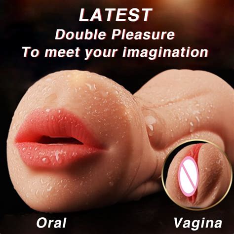 Type Sex Pussy Lifelike Silicone Vagina Oral Sex Toy Male Masturber