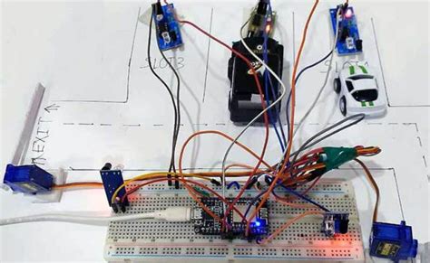 Iot Based Smart Parking System Project Using Nodemcu Esp8266 In 2021