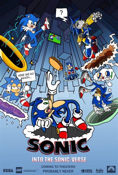 Sonic Into The Sonicverse By Dashoc On Deviantart Sonic Funny Sonic