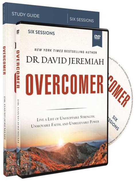 Overcomer Study Guide With Dvd Live A Life Of Unstoppable Strength