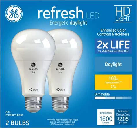 Ge Lighting Ge Refresh Hd Daylight 100w Replacement Led Indoor General
