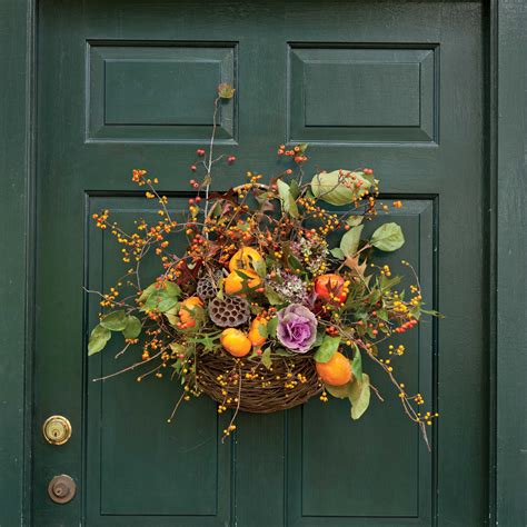Fall Door Wreaths Southern Lady Magazine