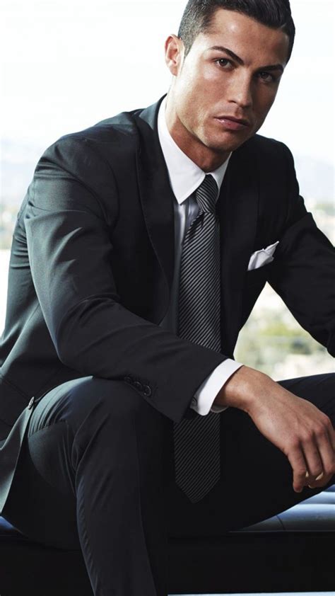 Cristiano Ronaldo Suit And Tie Dress 4k Ultra Hd Mobile Wallpaper