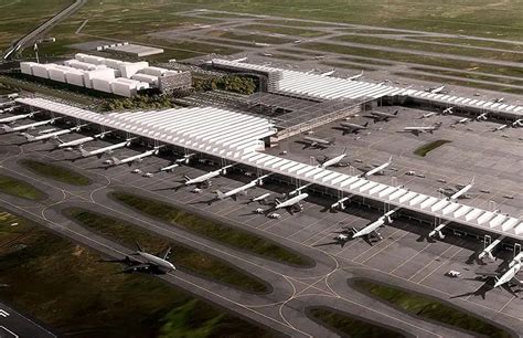 Airports Council Impressed By Construction At Mexico Citys New Airport
