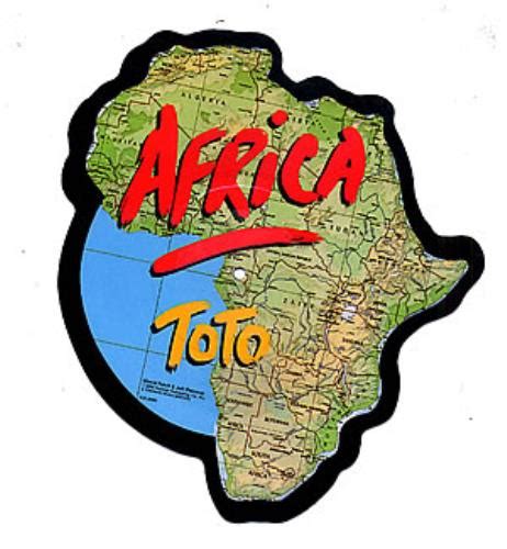 Toto Africa Us Shaped Picture Disc Picture Disc Vinyl Record 278664