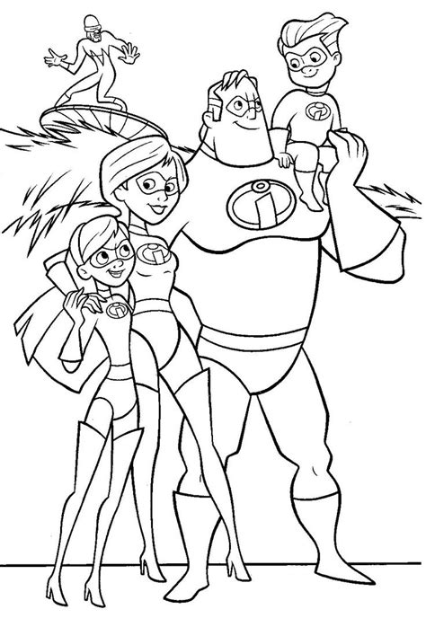 Adorable free printable coloring pages for toddlers to cure inside. Incredibles free coloring pages for the boys!! | Disney ...