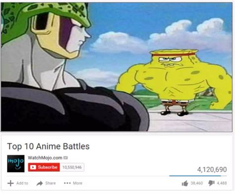 Top 10 Anime Battles Meme By 3dmarioworld On Deviantart