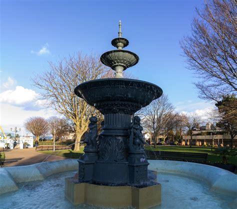 Victorian Fountain Restored 1988