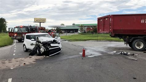 One Injured In Crash With Commercial Hauling Truck On Hwy 378 Wbtw