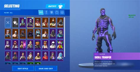 Free Fornite Account Purple Skull Ghoul Trooper Free Fortnite
