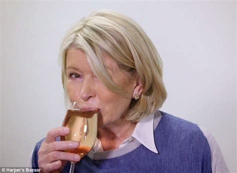 Martha Stewart Plays Never Have I Ever With Huge Glass Of Wine Daily