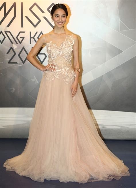 Right now in the months of april and may many people are wondering where to buy prom dresses. Hong Kong Actress - Grace Chan (陳凱琳) — Noel Chu Atelier