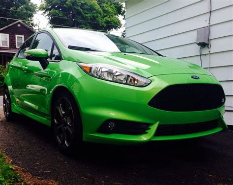 Green With A Touch Of Envy Ford Fiesta St Forum