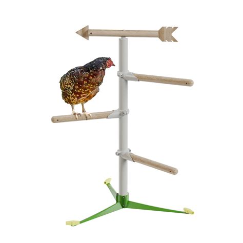 Freestanding Chicken Perch Poultry Playground Kit Omlet