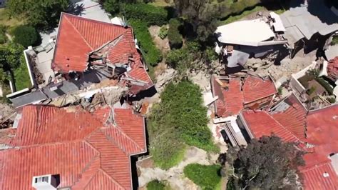 Southern California Landslide Prompts Evacuation Of A Dozen Homes