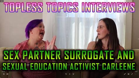 Sex Partner Surrogate And Sexual Education Activist Carlene Ostedgaard Topless Topics