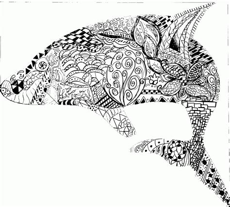 Mosaic Coloring Pages Of Animals Coloring Home