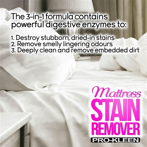 Mattress Stain Remover And Cleaner With Odour Neutraliser
