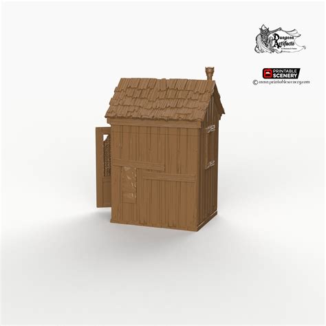 Cooking Shed 15mm 28mm 32mm Time Warp Wargaming Terrain Etsy