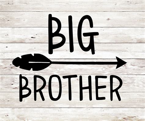 Big Brother SVG Big Brother cut file Big Brother svg | Etsy
