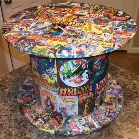 Kracalactaka Creations Comic Decoupage Blog Comic Decoupage Spool