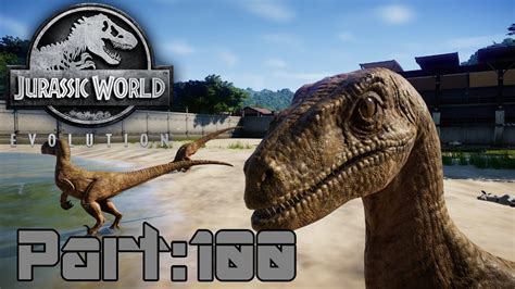 Jurassic World Evolution Part 100 You Bred Raptors Youtube