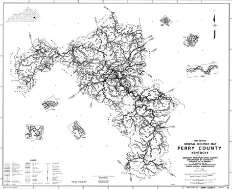 Maps of Knott & Perry Co