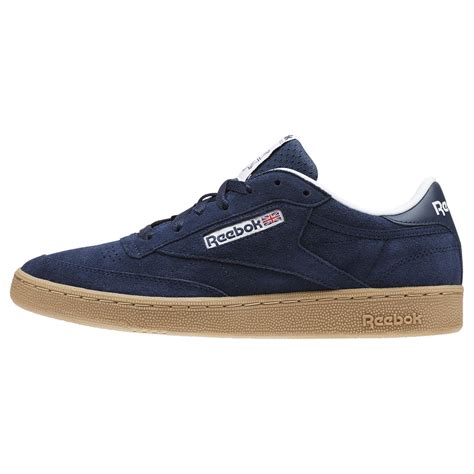 Reebok Club C Indoor Collegiate Navy White Gum Homme Classics Pemba Crown